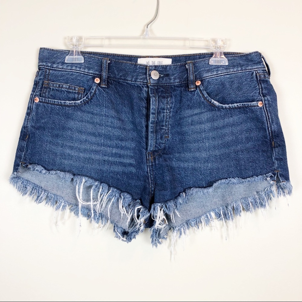 We the Free Cut Off Button Fly Shorts